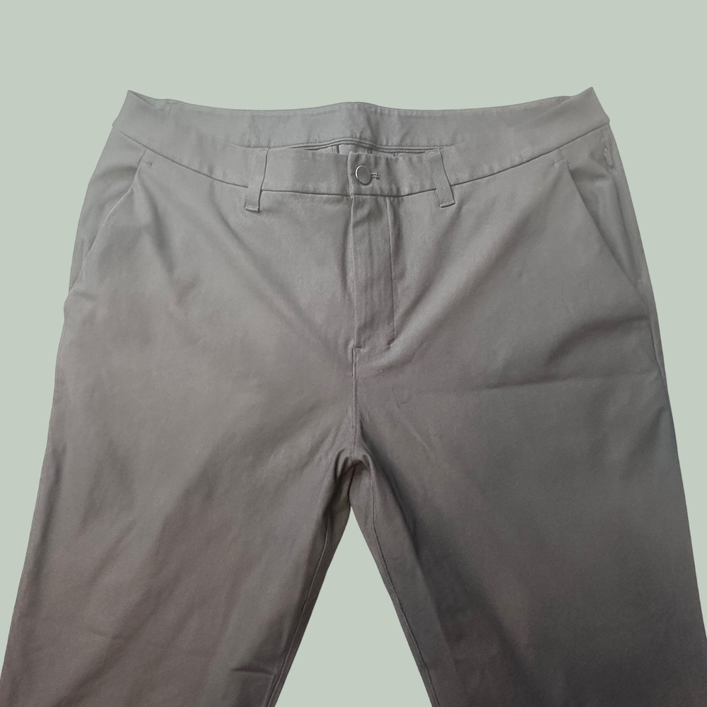 Lululemon Pants Mens 36x31 Commission Pant Slim Black Warpstreme Stretch